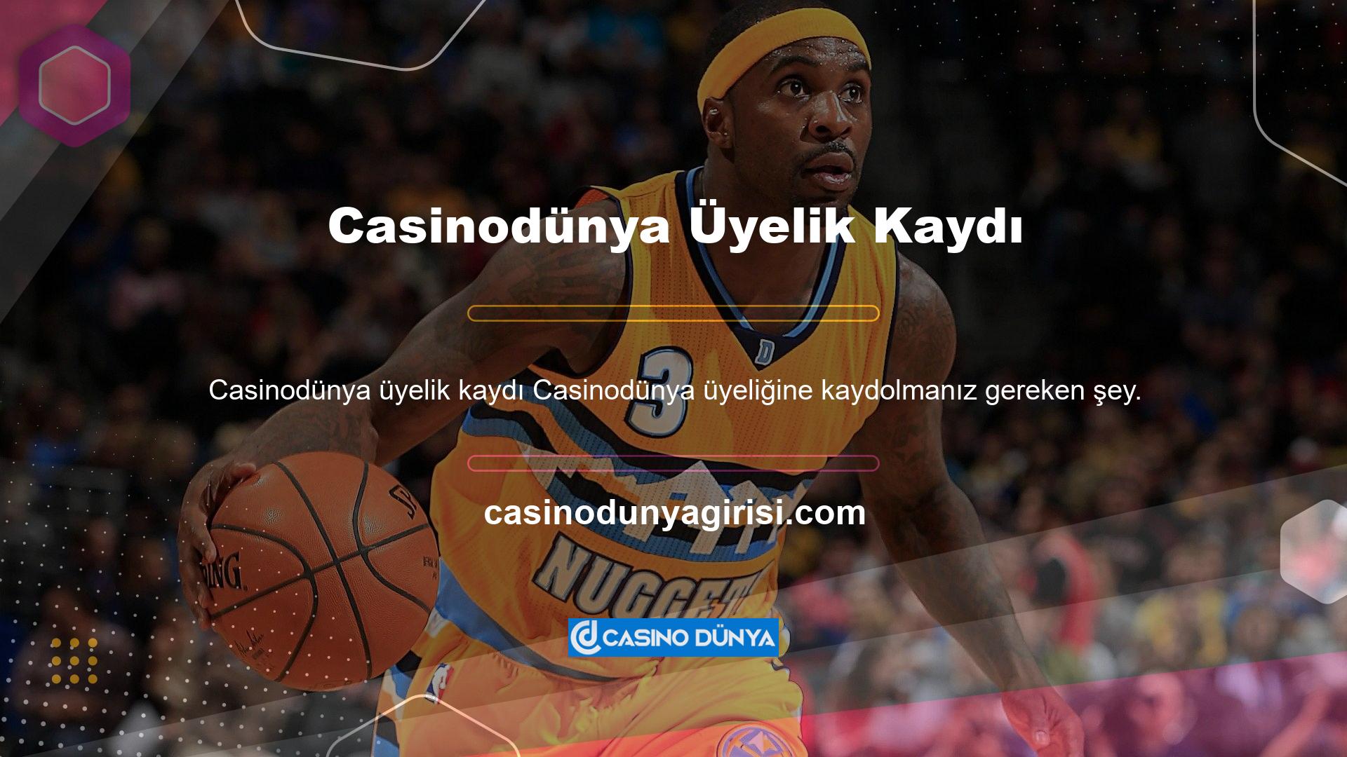 Casinodünya web sitesinde kendi başınıza hareket edebileceğiniz, para kazanabileceğiniz ve iyi vakit geçirebileceğiniz bir "Bize Ulaşın" bölümü vardır